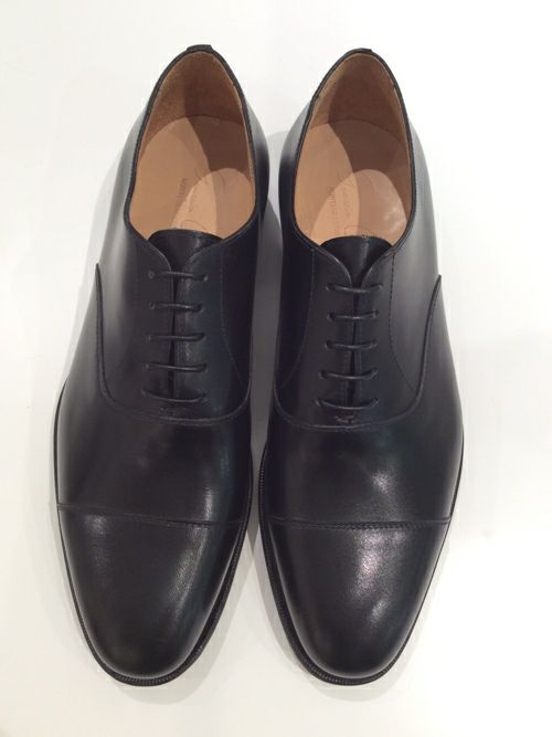 Genesio Collettiジェネシオ コレッティ ストレートチップ BLACK 