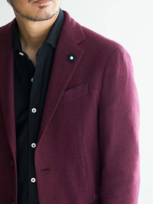 OUTLET】 在庫一掃 40%OFF【SALE】LARDINIラルディーニ 3つ釦