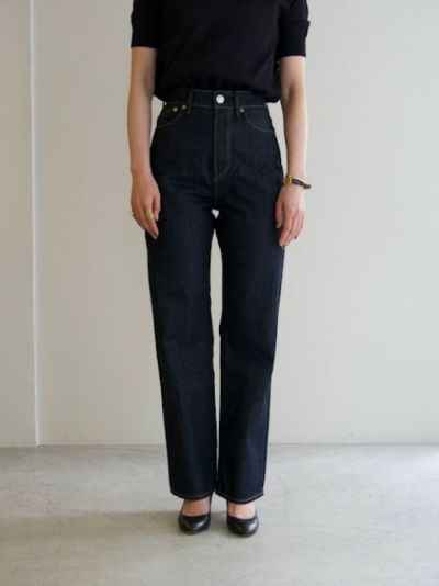 YANUKヤヌーク パンツ LEA OAI(NAVY) | ITAL STYLE WEAR