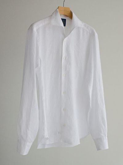 BARBAバルバリネンシャツ WHITE | ITAL STYLE WEAR