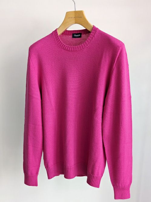 美品⭐︎Drumohr 製品染めクルーネックニット50⭐︎ Drumohrドルモア クルーネックニット 【全2色】 | ITAL STYLE WEAR