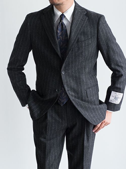 Artigianaleアルティジャナーレ スーツ FOX BROTHERS GRAY.S