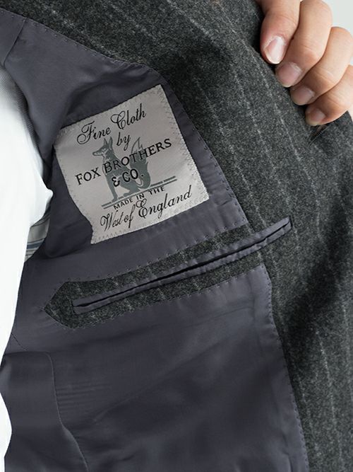 Artigianaleアルティジャナーレ スーツ FOX BROTHERS GRAY.S
