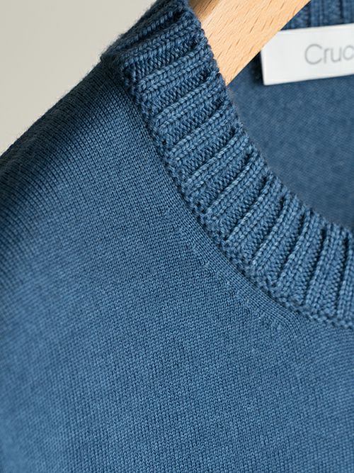 美品✨クルチアーニ クルーネックニット 近年モデル 52 XL位 クルチアーニ / Cruciani / クルーネック ニット / 千鳥格子柄