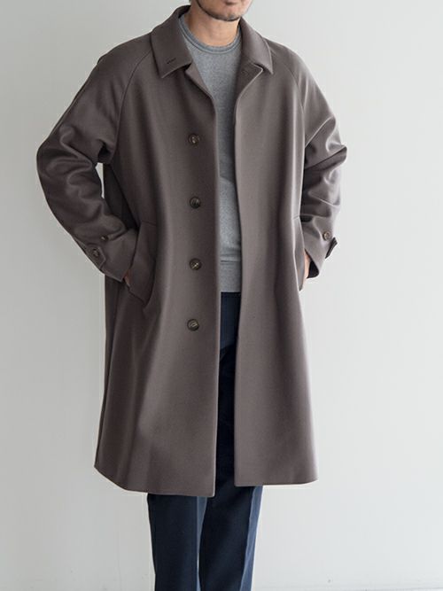 VALSTARヴァルスター ステンカラーコート GRAY | ITAL STYLE WEAR