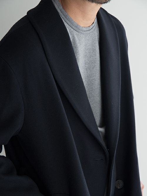 IMG-1450-R.jpg HEVO GALATONE ダブルブレスト コート 黒 48