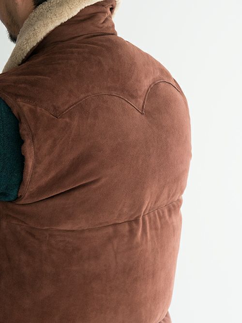 Valstar ベージュ ダウンベスト⭐️サイズ48⭐️ OUTLET】 在庫一掃 40%OFF【SALE】VALSTARヴァルスター レザー