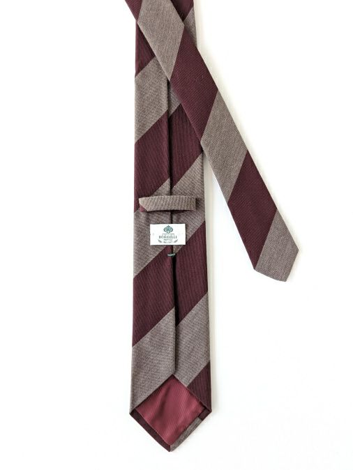 メンズネクタイ　BORRELLI 2本セット シルクサテンソリッドネクタイ／NR80／1432-1 | Silk Tie