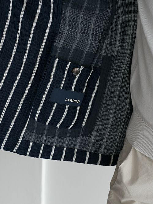 OUTLET】 在庫一掃 50%OFF【SALE】LARDINI ラルディーニ ストライプ