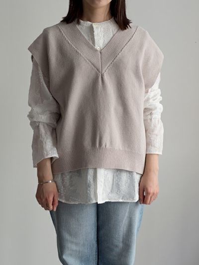 TICCAティッカ Vネックニットベスト | ITAL STYLE WEAR