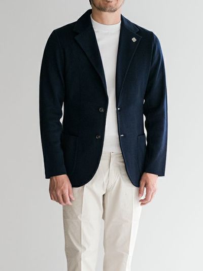 LARDINIラルディーニ ジャケット NAVY | ITAL STYLE WEAR