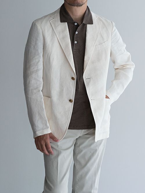 Gigi Tweed Little Jacket ノーカラーサマーツイードJK（ノー