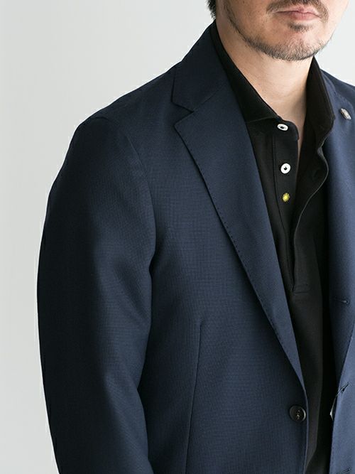 LARDINIラルディーニ ジャケット NAVY | ITAL STYLE WEAR 