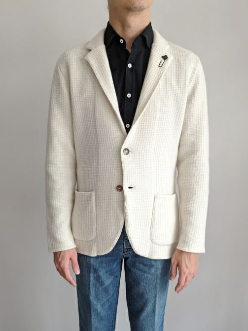 LARDINIラルディーニ カシミヤニットジャケット 【全2色】 | ITAL