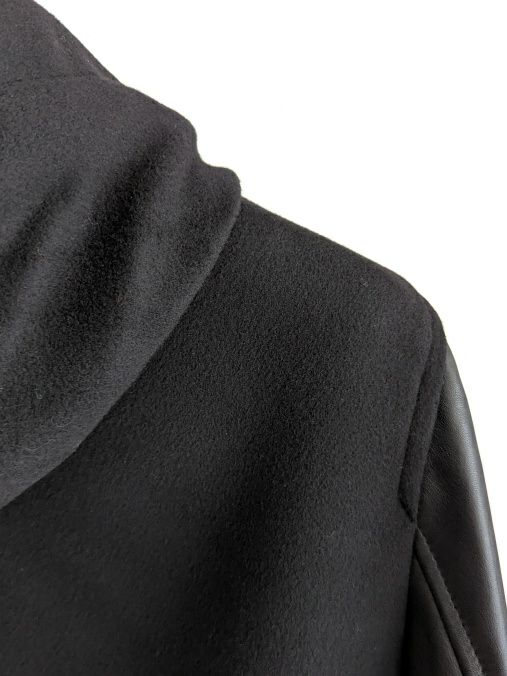 EMMETIエンメティ フーディブルゾン URBINO NAPPA BLACK | ITAL STYLE WEAR