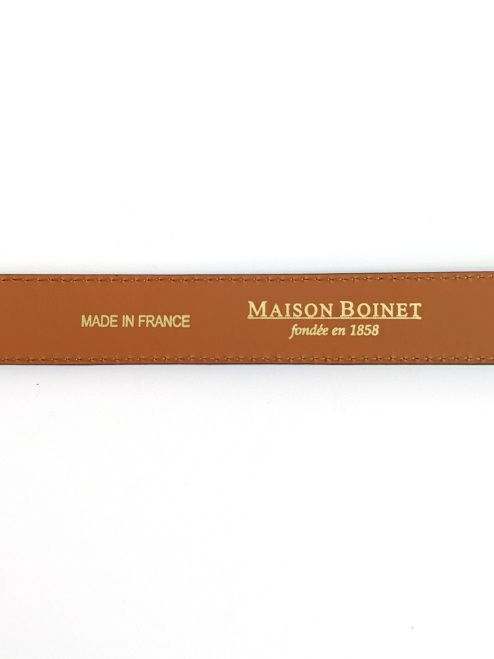 MAISON BOINETメゾンボワネ レザーベルト 【全2色】 | ITAL