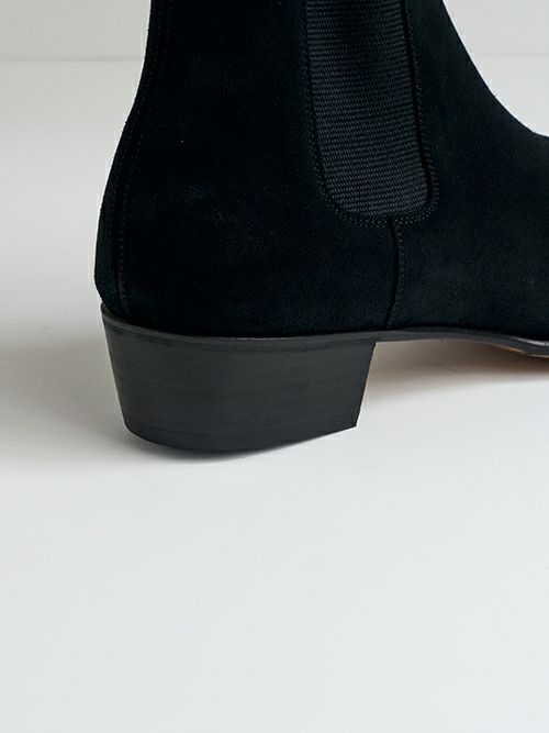 WHダブルエイチ サイドゴアブーツ BLACK | ITAL STYLE WEAR WHダブルエイチ サイドゴアブーツ BLACK | ITAL STYLE WEAR