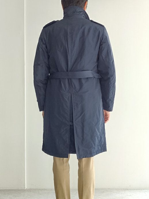 ｌ'impermeabileリンペルメアビレ トレンチコート ROMANO FW NAVY | ITAL STYLE WEAR