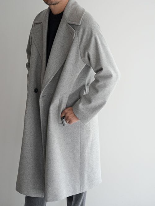 Hevoイーヴォ ベルテッドコート BRINDISI L.GRAY | ITAL STYLE WEAR