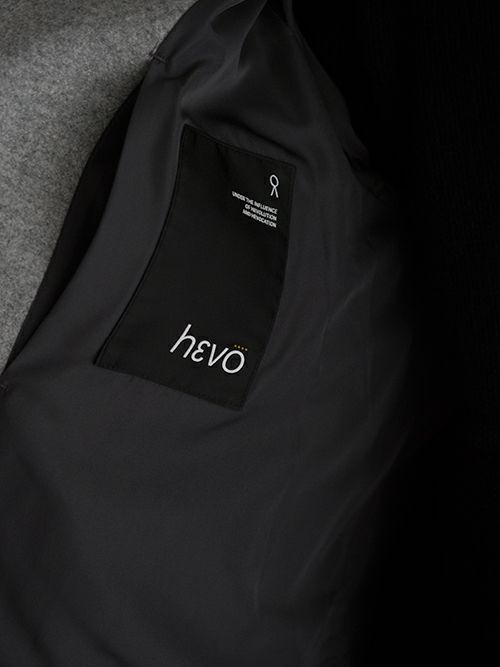 hevo⭐️BRINDISI‼️46‼️定番ラナウール グリーンネイビーグレーチェック Hevo（イーヴォ）BRINDISIブリンディジ ウールライトツィード