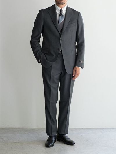 Artigianaleアルティジャナーレ スーツ AGS3B-83 EU FABRIC NAVY