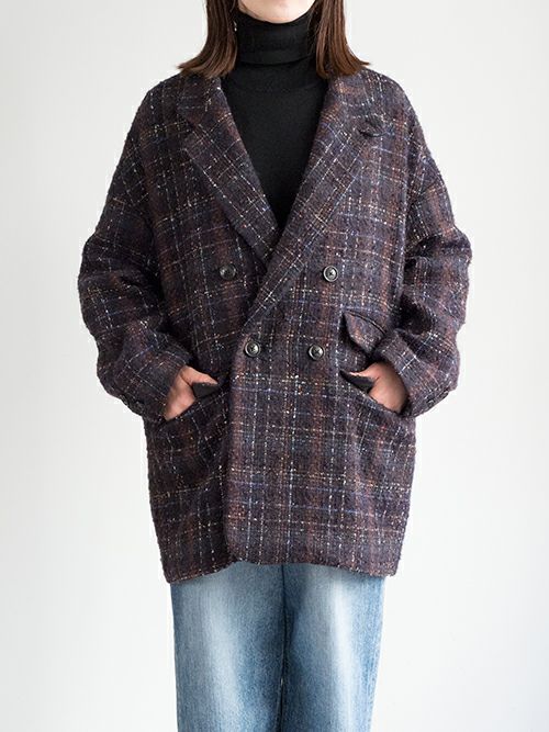 TICCAティッカ ロキャロンジャケットコート NAVY.C | ITAL STYLE WEAR