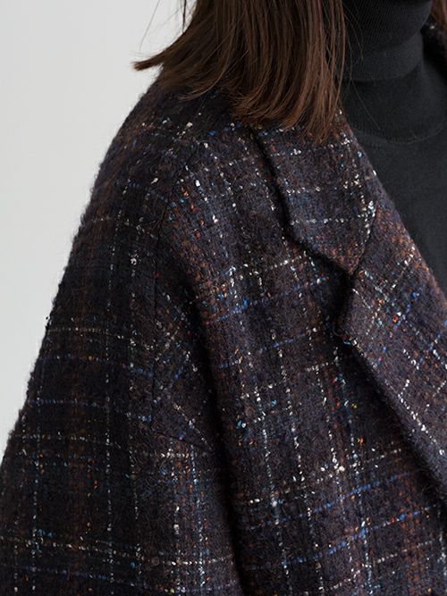 TICCAティッカ ロキャロンジャケットコート NAVY.C | ITAL STYLE WEAR