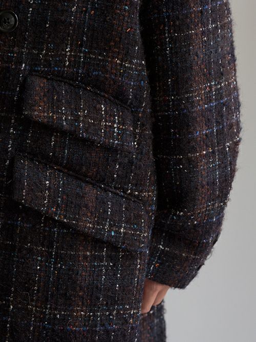 TICCAティッカ ロキャロンジャケットコート NAVY.C | ITAL STYLE WEAR