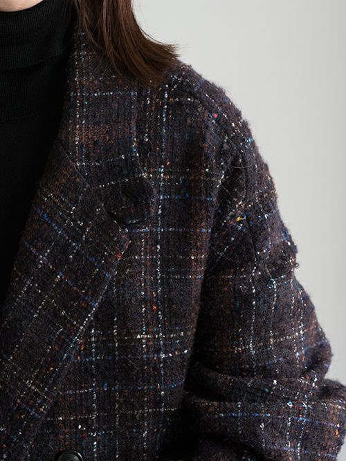 TICCAティッカ ロキャロンジャケットコート NAVY.C | ITAL STYLE WEAR