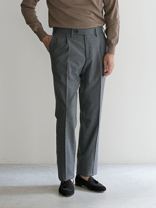 GERMANO ジェルマーノ ウールスラックス NEW CLASSIC GRAY 