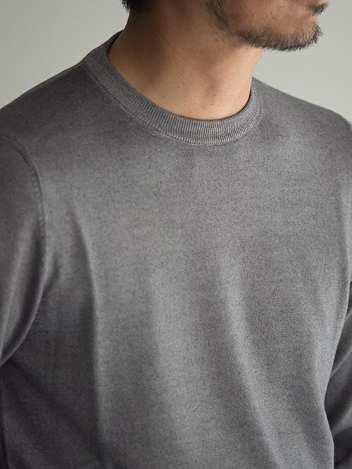 BAFY バフィー トップス 48 グレー メンズ SALE】BAFY バフィー クルーネックニット【全3色】 | ITAL STYLE WEAR