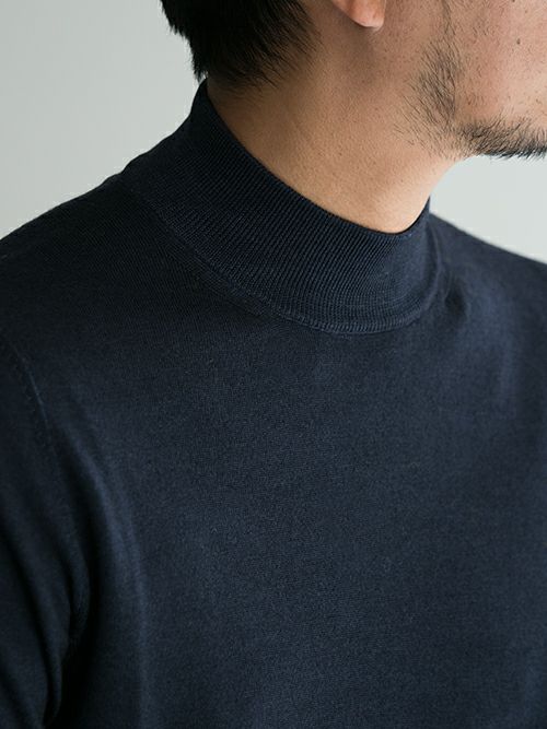 【美品】BAFY モックネックニット(Mサイズ/ブラック) BAFYバフィー モックネックニット【全4色】 | ITAL STYLE WEAR