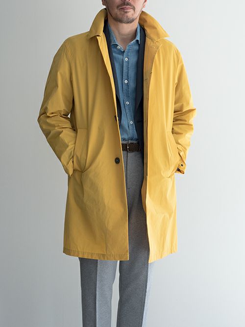 Hevoイーヴォ ステンカラーコート AMASTUOLA 【全2色】 | ITAL STYLE WEAR