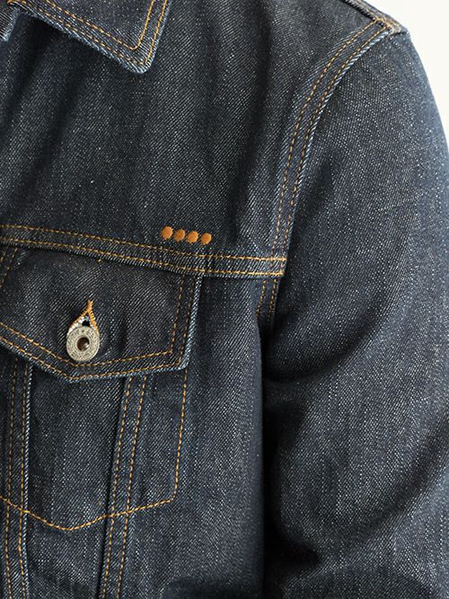 YCHAIイカイ デニムジャケット GIUBBINO(ジュビーノ） BLUE