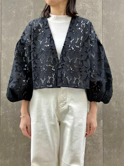TICCAティッカ フラワーレースジャケット BLACK | ITAL STYLE WEAR