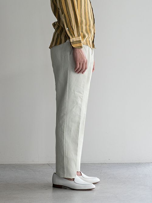 GERMANO(ジェルマーノ) 春夏コットン リラックスパンツ 48サイズ GERMANO ジェルマーノ パンツ コットン リネン 2025SS 春夏 製品