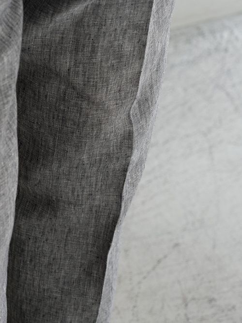 パンツ q0309015ea DELUXE (デラックス) ZOOT(ストレートピンタックパンツ) BLACK