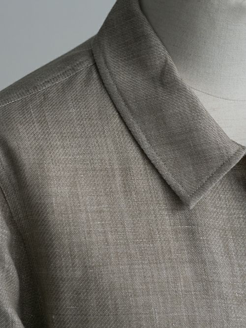 OUTLET】【SALE】ALTEA アルテア ウールリネン シャツジャケット 【全2
