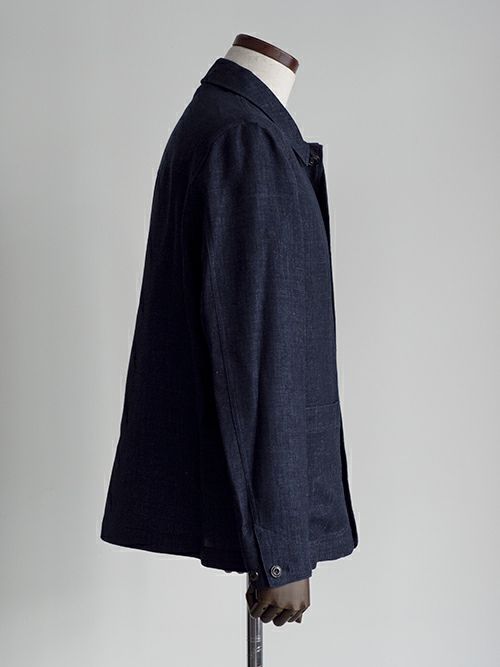 OUTLET】【SALE】ALTEA アルテア ウールリネン シャツジャケット 【全2