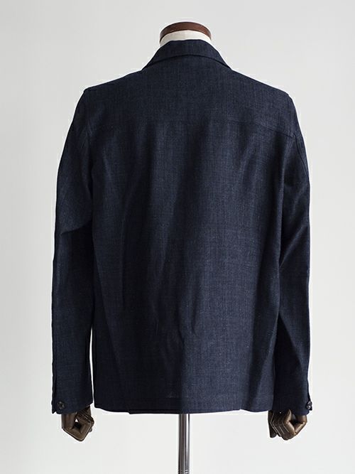 OUTLET】【SALE】ALTEA アルテア ウールリネン シャツジャケット 【全2