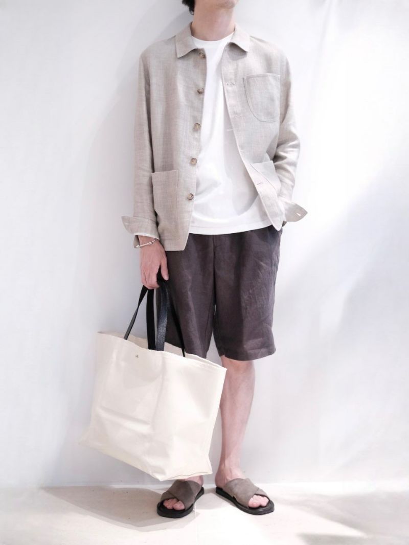 OUTLET】【SALE】ALTEA アルテア ウールリネン シャツジャケット 【全2