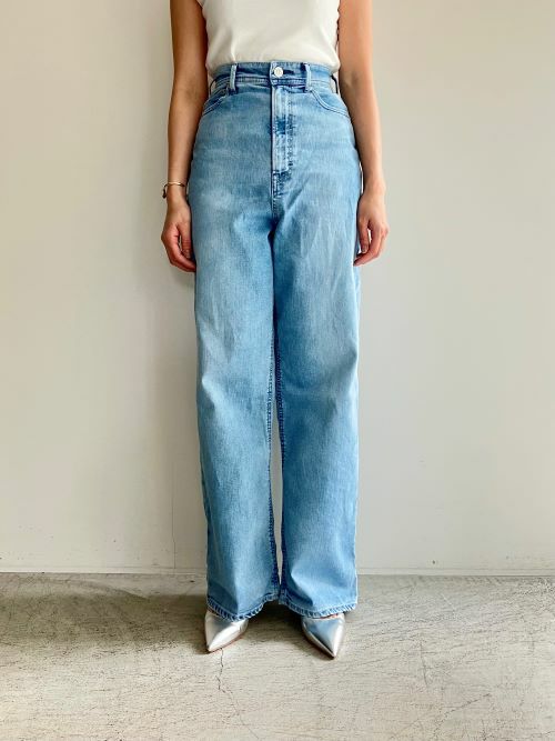 YANUKヤヌーク パンツ JOAN Really Light APS(BLUE)57141221