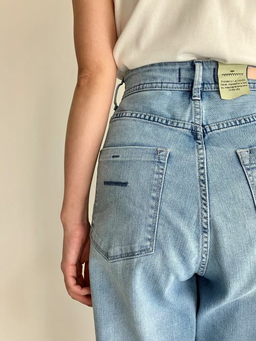 YANUK ヤヌーク デニム パンツ ジーンズ 26 M ライトブルー YANUK ジーンズ デニム デニムパンツ YANUK(ヤヌーク) ルーズ