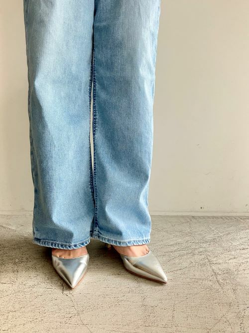 新品 YANUK ヤヌーク JOAN APS リアリーライト デニムパンツ 23 YANUKヤヌーク パンツ JOAN Really Light APS(BLUE)57141221