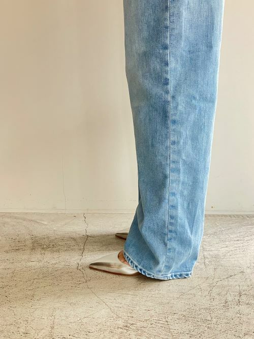 YANUKヤヌーク パンツ JOAN Really Light APS(BLUE)57141221