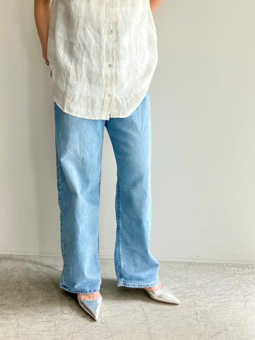 YANUKヤヌーク パンツ JOAN Really Light APS(BLUE)57141221