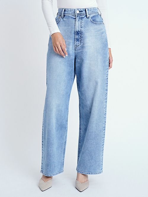YANUKヤヌーク パンツ JOAN Really Light APS(BLUE)57141221