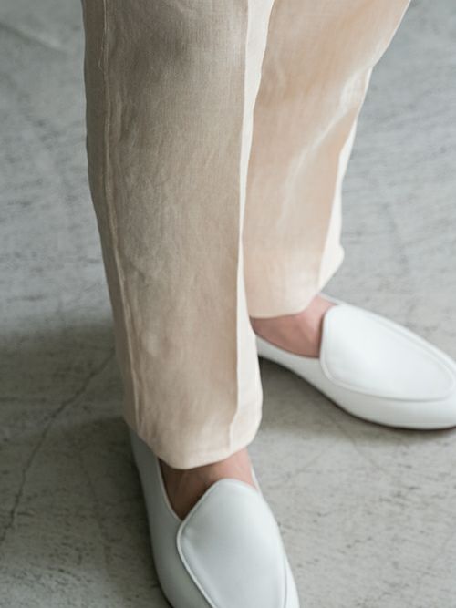 専用 美品 ■Devore デヴォレ■ストレッチモール素材ワンタックパンツ OUTLET】【SALE】DEVORE Incipitデヴォレ インチピット リネン