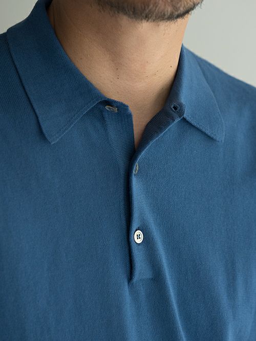 SALE】Morganoモルガノ ニットポロ 【全2色】 | ITAL STYLE WEAR