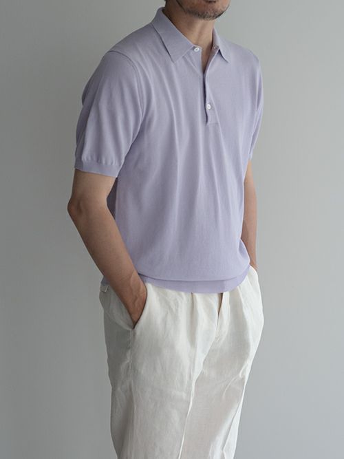 SALE】Morganoモルガノ ニットポロ 【全2色】 | ITAL STYLE WEAR